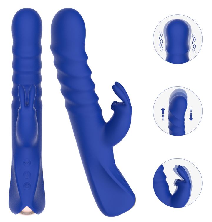 Rabbit Thrusting Vibrator AS342