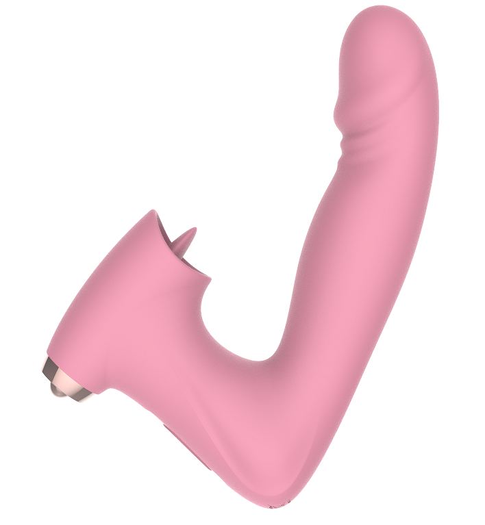 Suction Licking+Pulsing Vibrator AS429