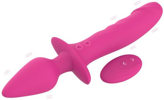 Vibrating Anal Plug Strapless AS430