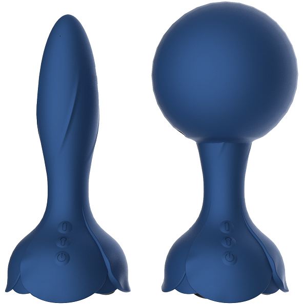 Rose Inflatable Anal Plug AS457-1