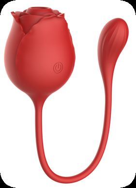 Rose Suction Egg Vibrator (Suction) AS560