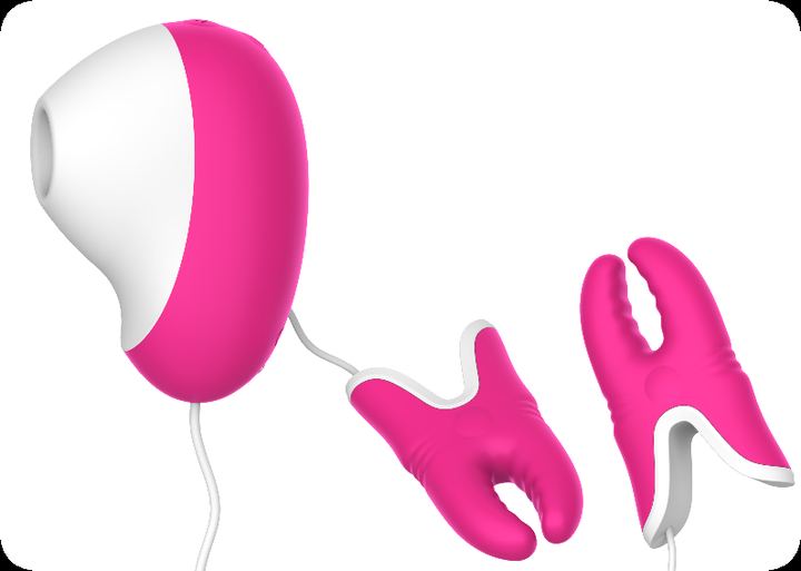 Nipple Clamp Suction Egg Vibrator (Suction) AS589
